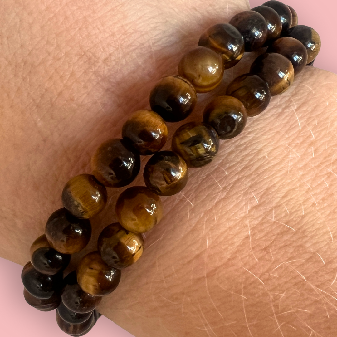 Tigerøje armbånd