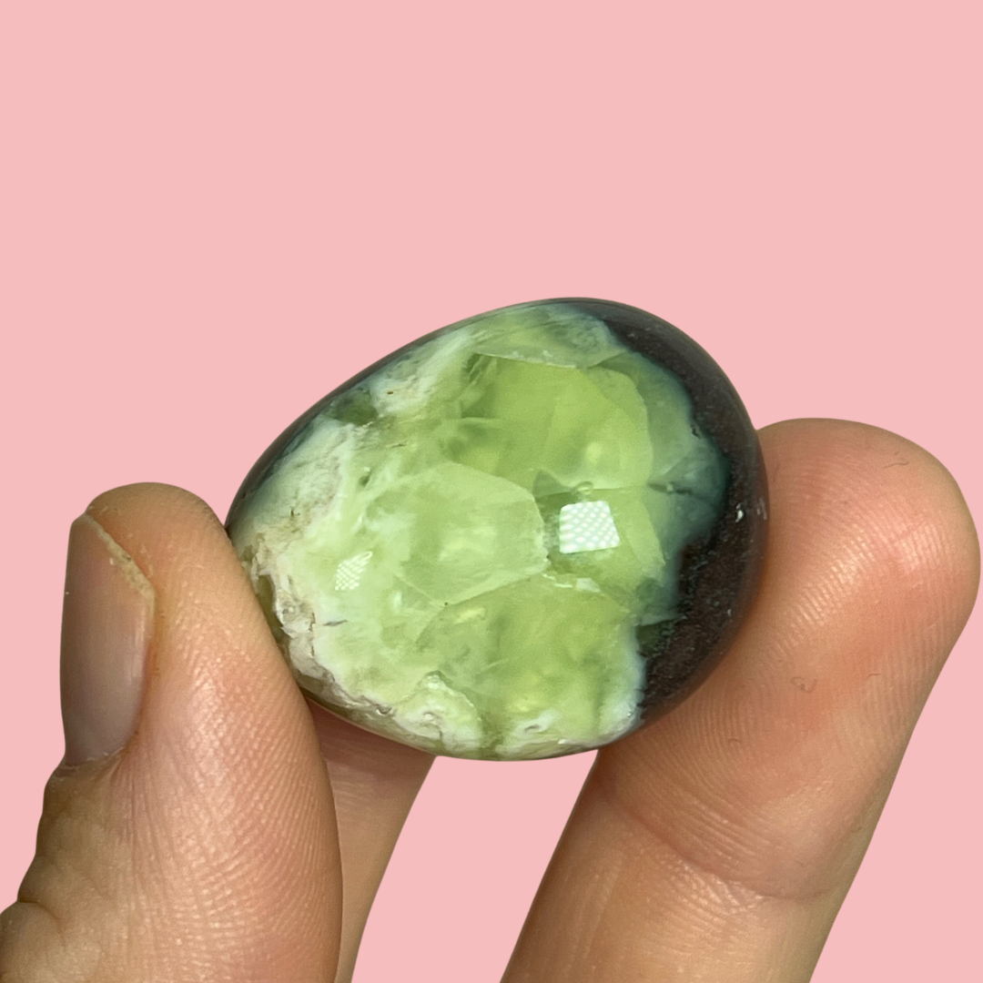 Gul jade lommesten