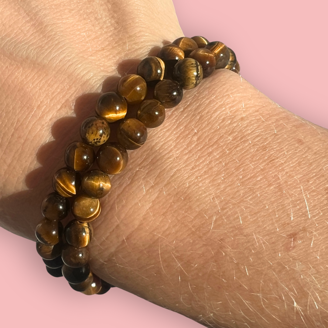 Tigerøje armbånd