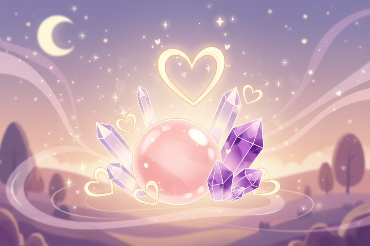 De bedste krystaller til at tiltrække og styrke kærlighed