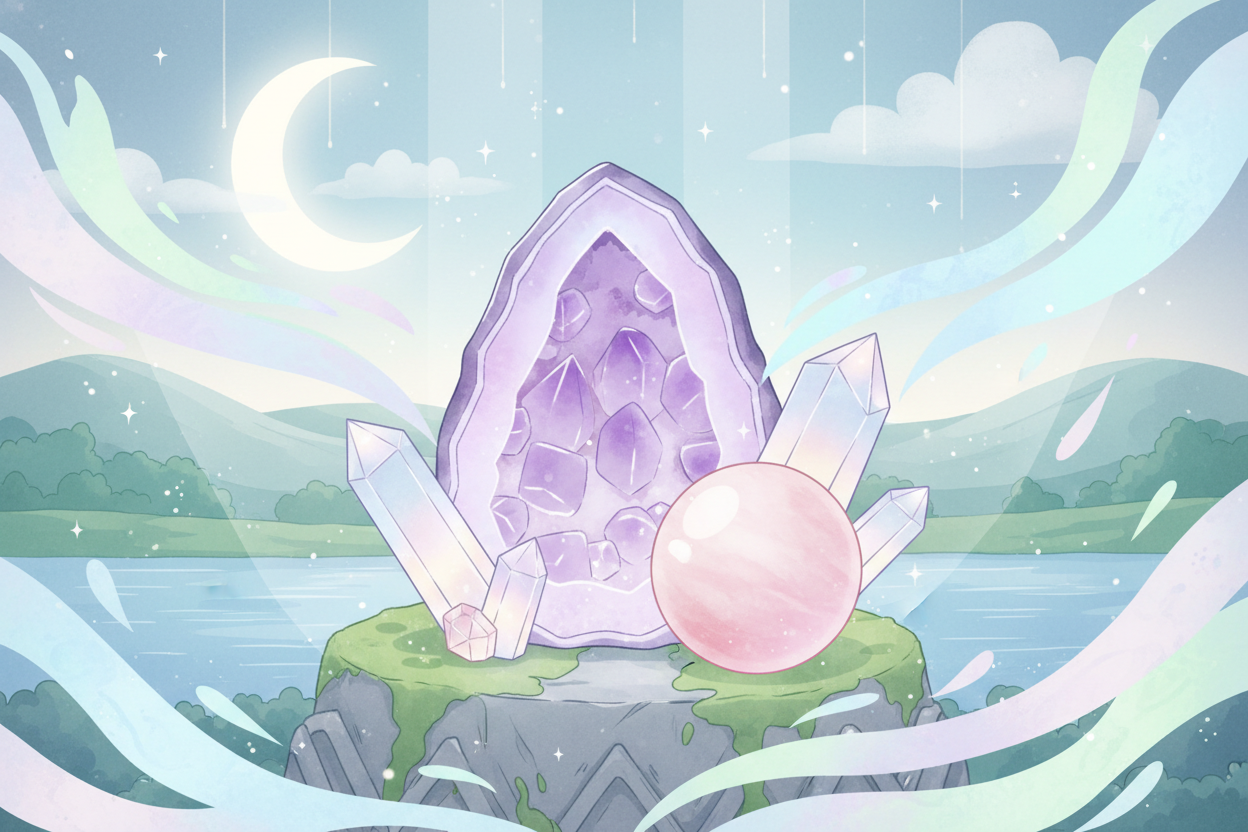 Hvilken krystaller er bedst mod angst?