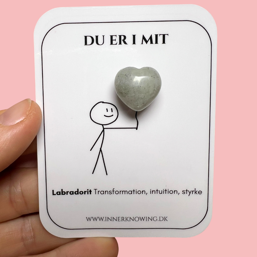 Labradorit mini hjerte