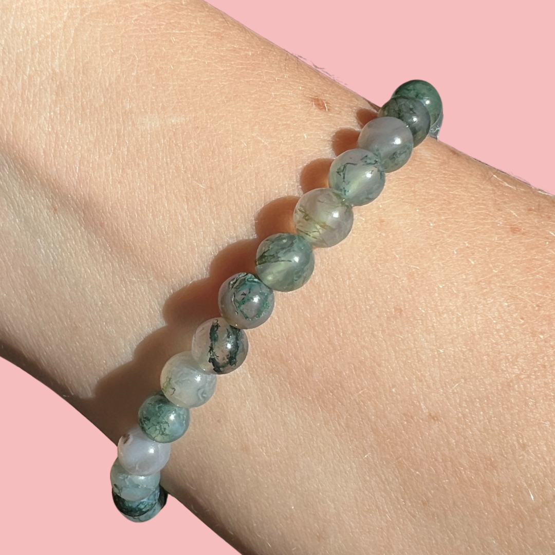 mos agat armbånd - eksklusiv kvalitet