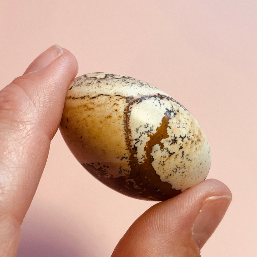 Picture Jaspis lommesten - høj kvalitet