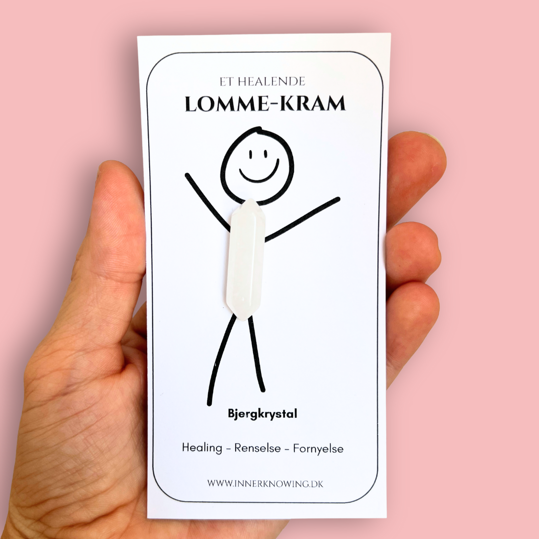 Bjergkrystal lomme-kram