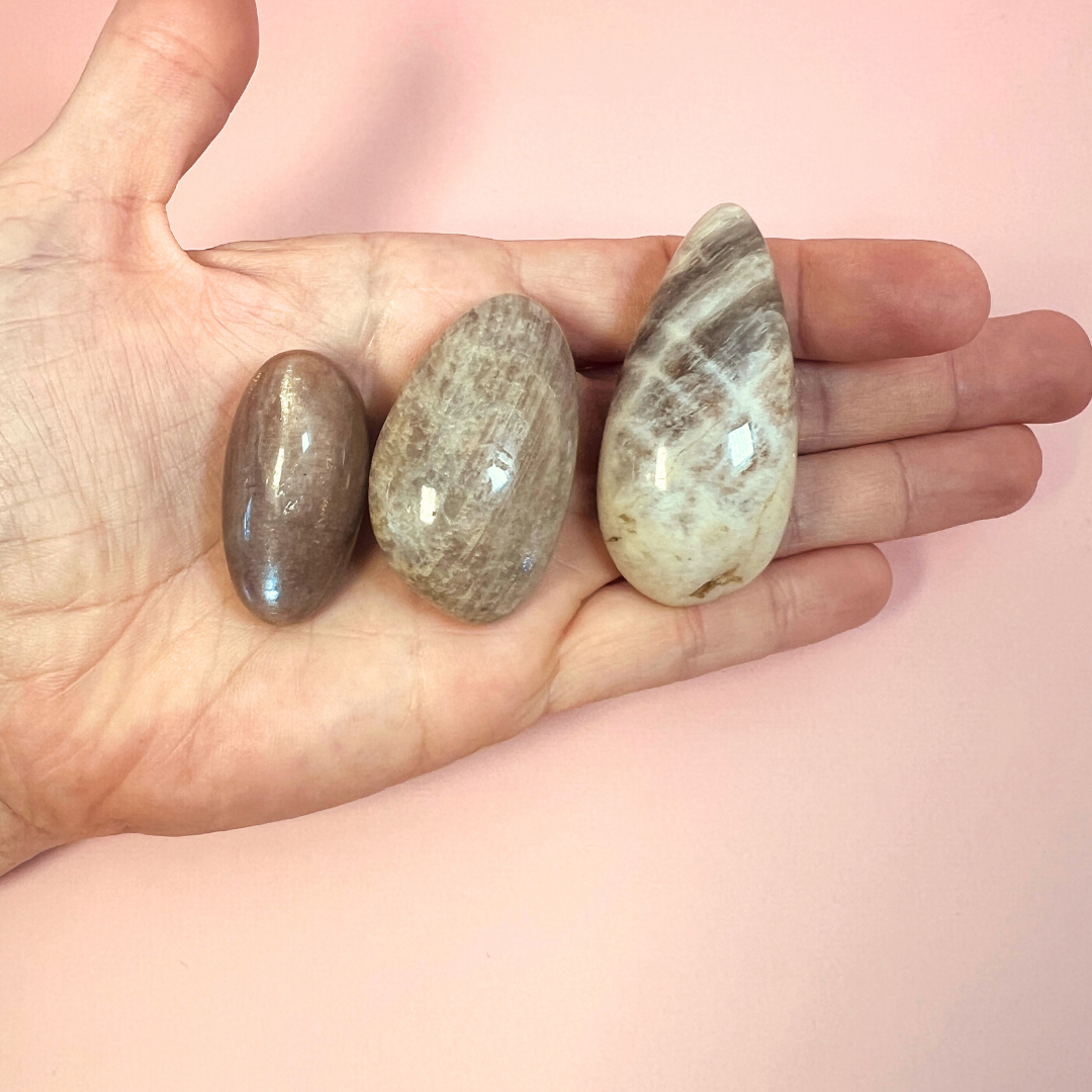 månesten lommesten - høj kvalitet