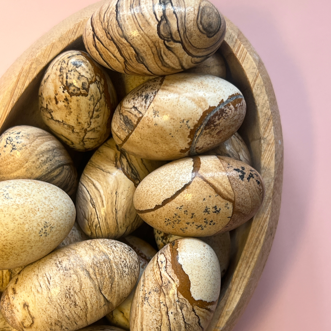 Picture Jaspis lommesten - høj kvalitet