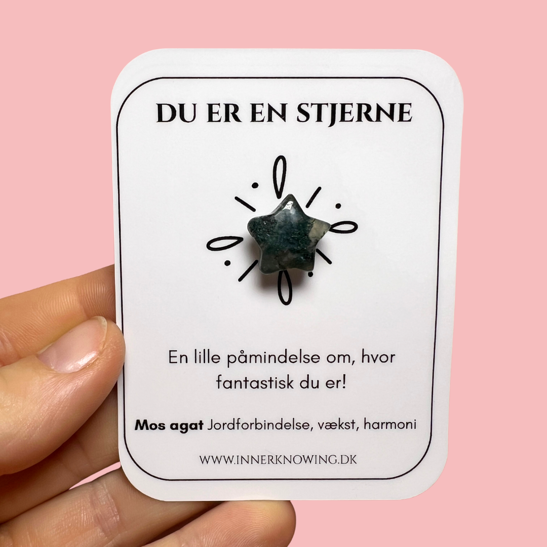 mos agat mini stjerne