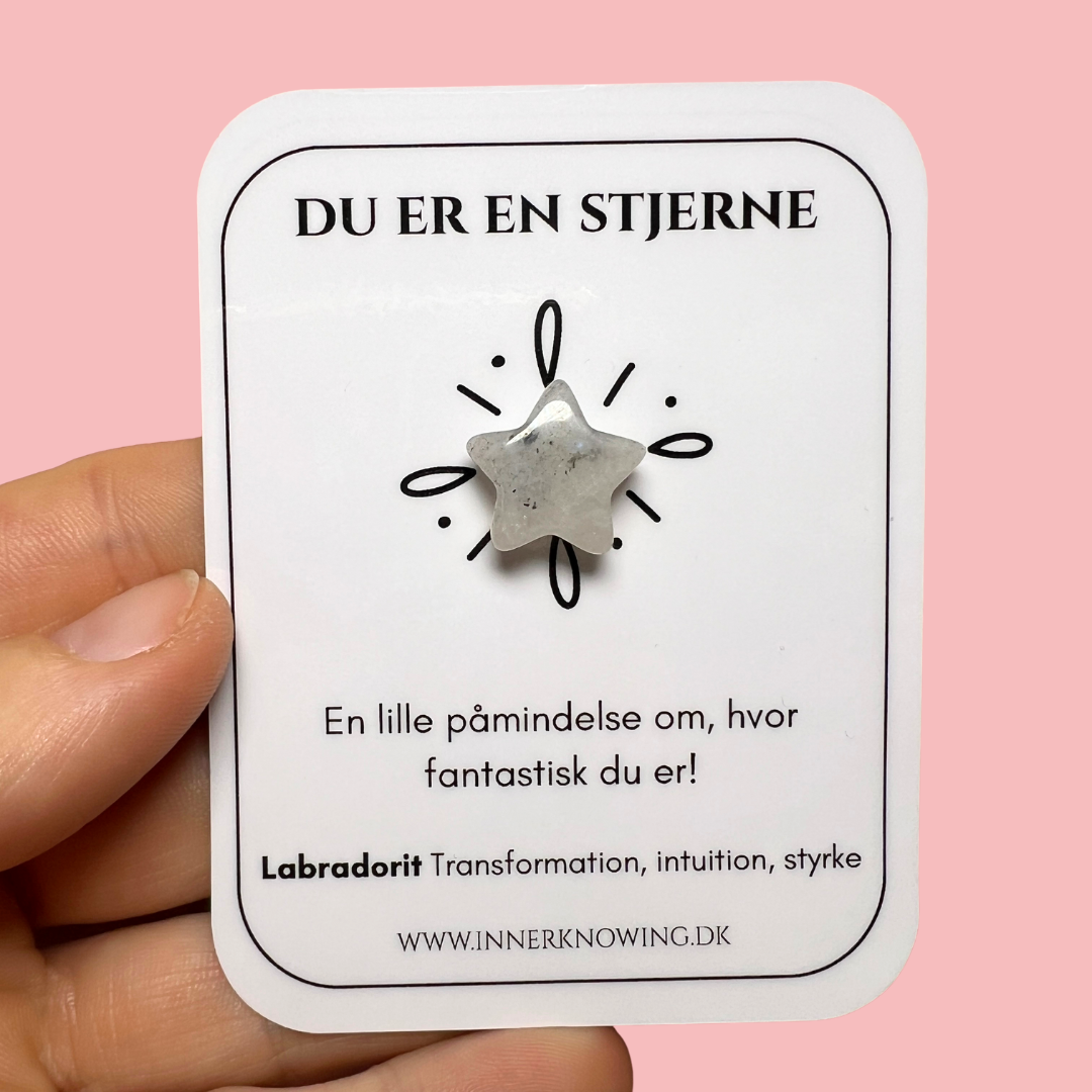 labradorit mini stjerne